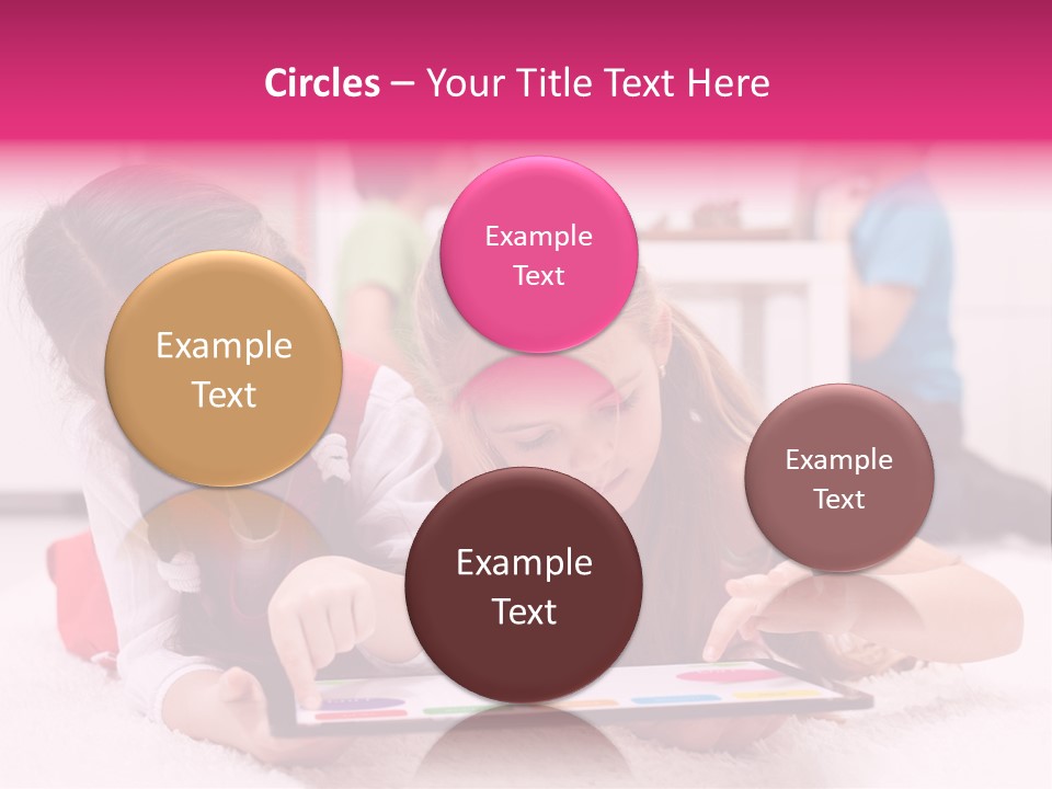 Person Touchpad Game PowerPoint Template