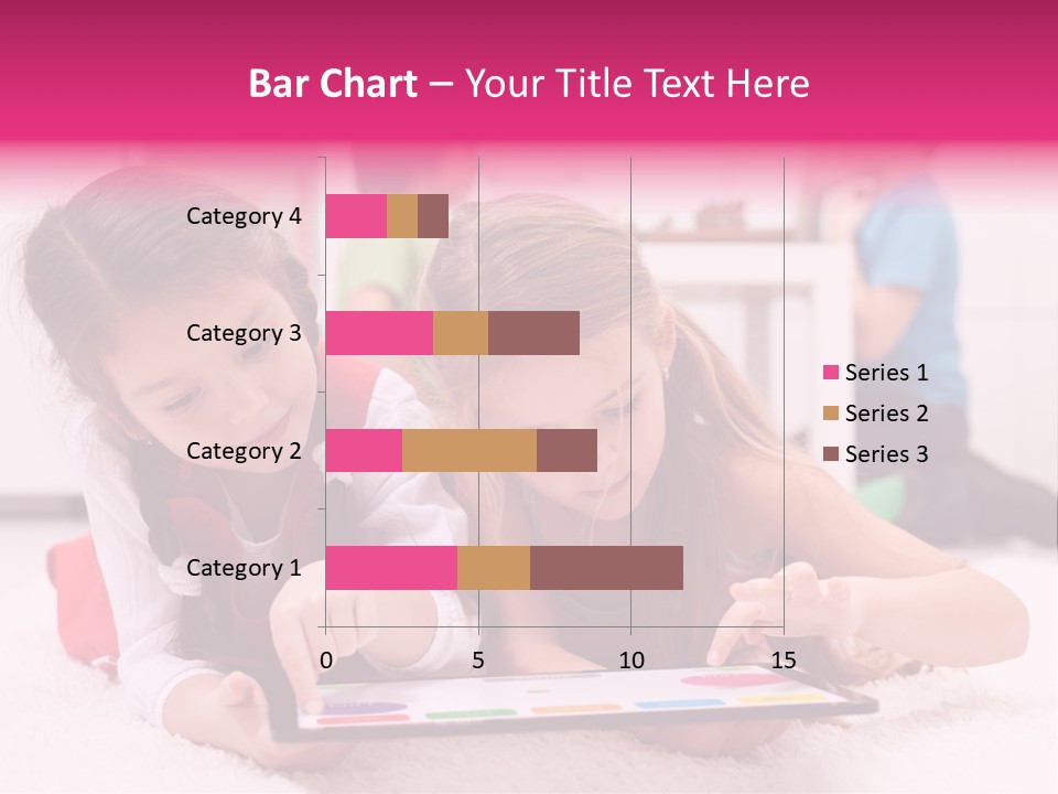 Person Touchpad Game PowerPoint Template
