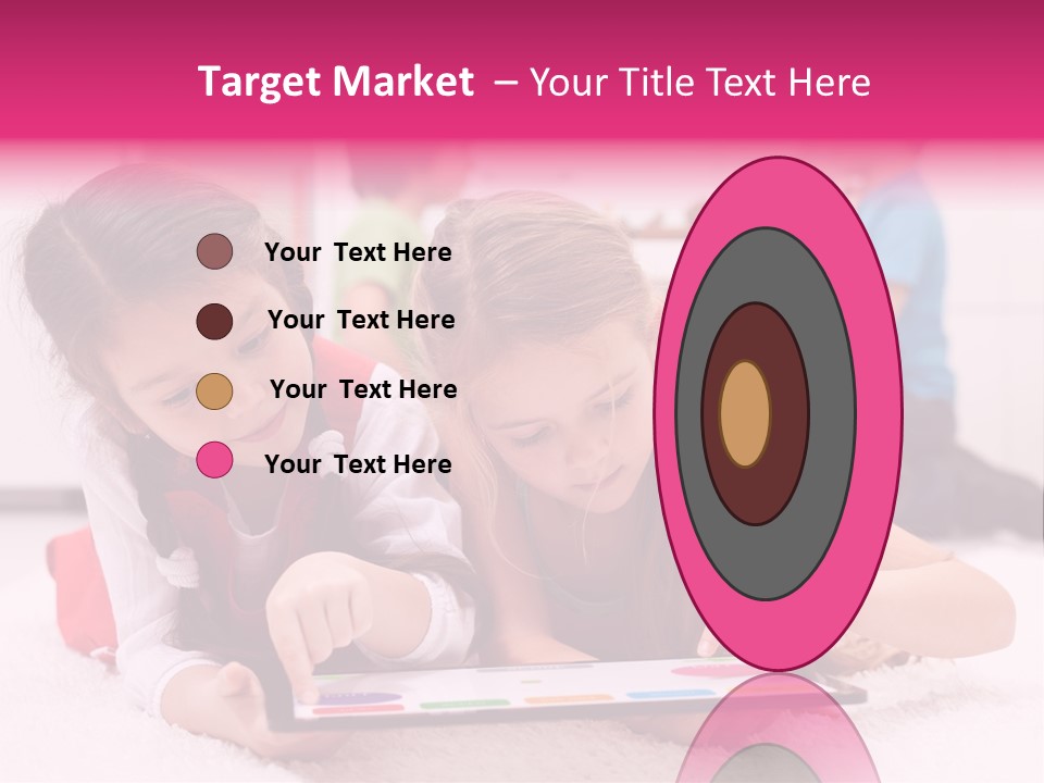 Person Touchpad Game PowerPoint Template