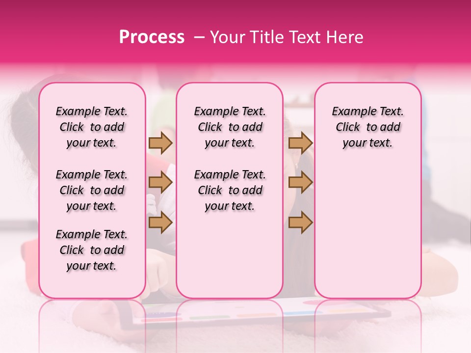 Person Touchpad Game PowerPoint Template