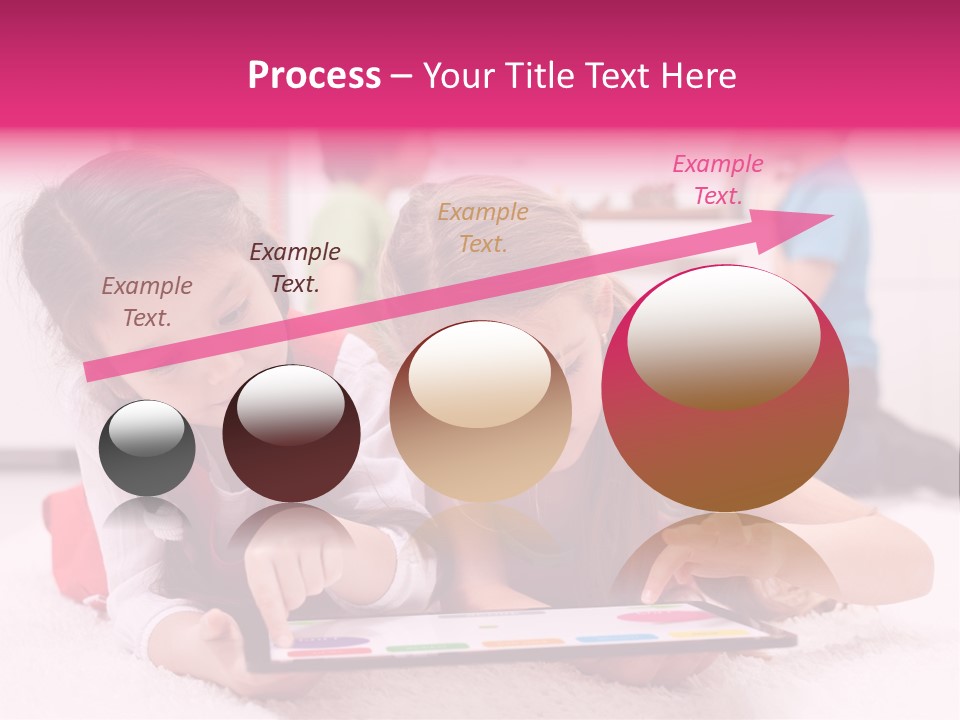 Person Touchpad Game PowerPoint Template