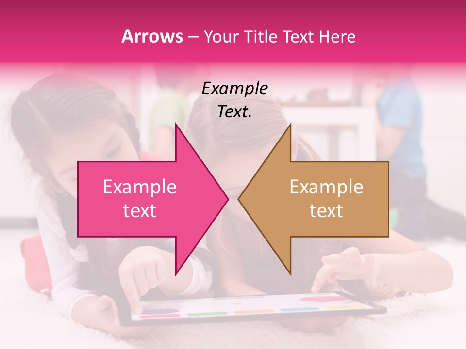 Person Touchpad Game PowerPoint Template