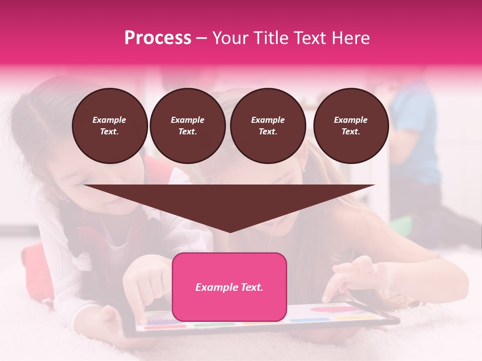 Person Touchpad Game PowerPoint Template