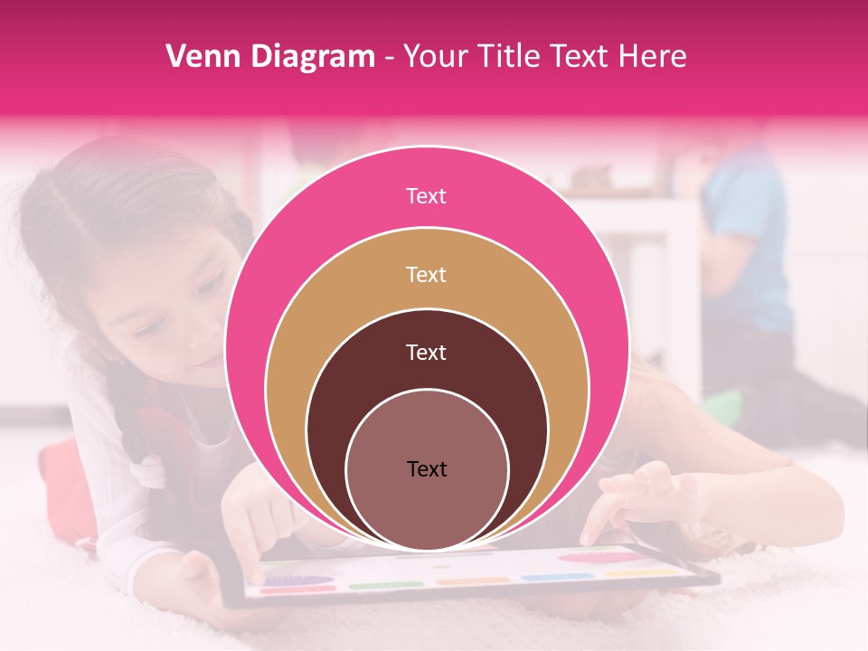 Person Touchpad Game PowerPoint Template