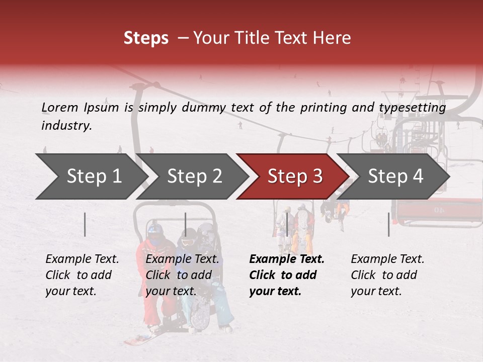 Resort People Beautiful PowerPoint Template