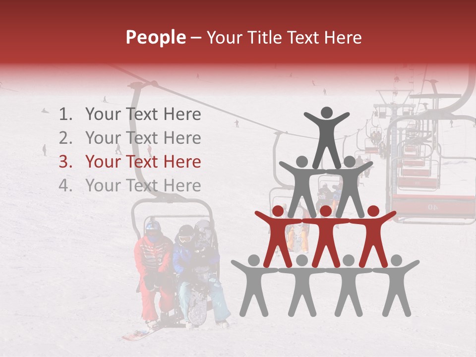 Resort People Beautiful PowerPoint Template