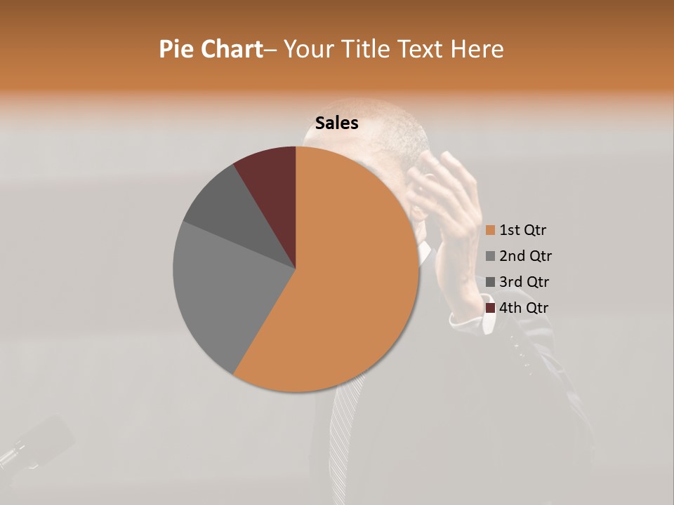 Speech President Obama Politics PowerPoint Template