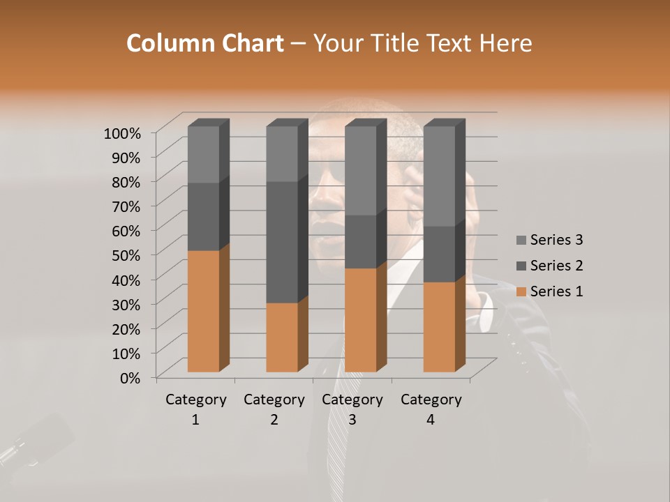 Speech President Obama Politics PowerPoint Template