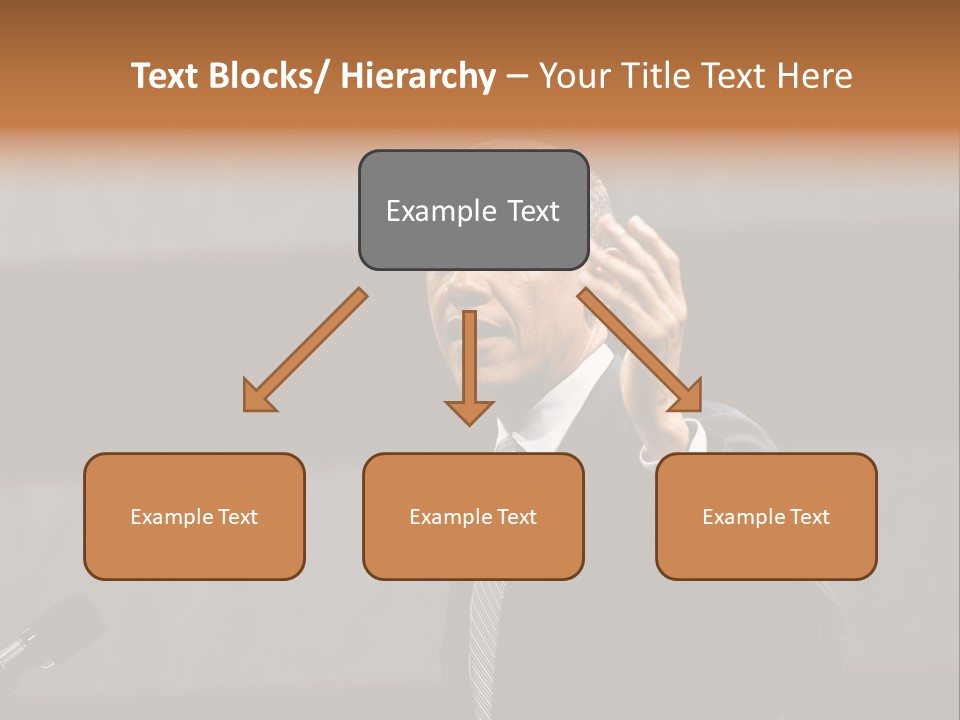Speech President Obama Politics PowerPoint Template