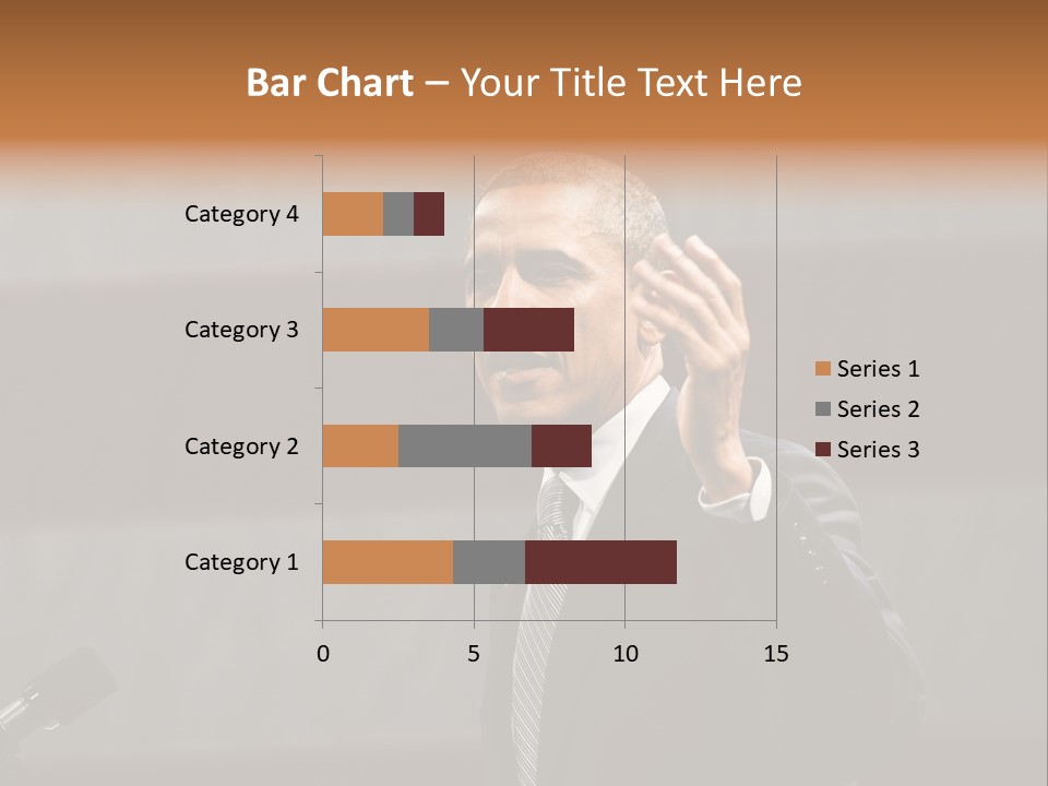 Speech President Obama Politics PowerPoint Template