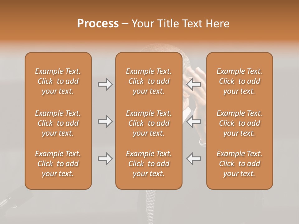 Speech President Obama Politics PowerPoint Template