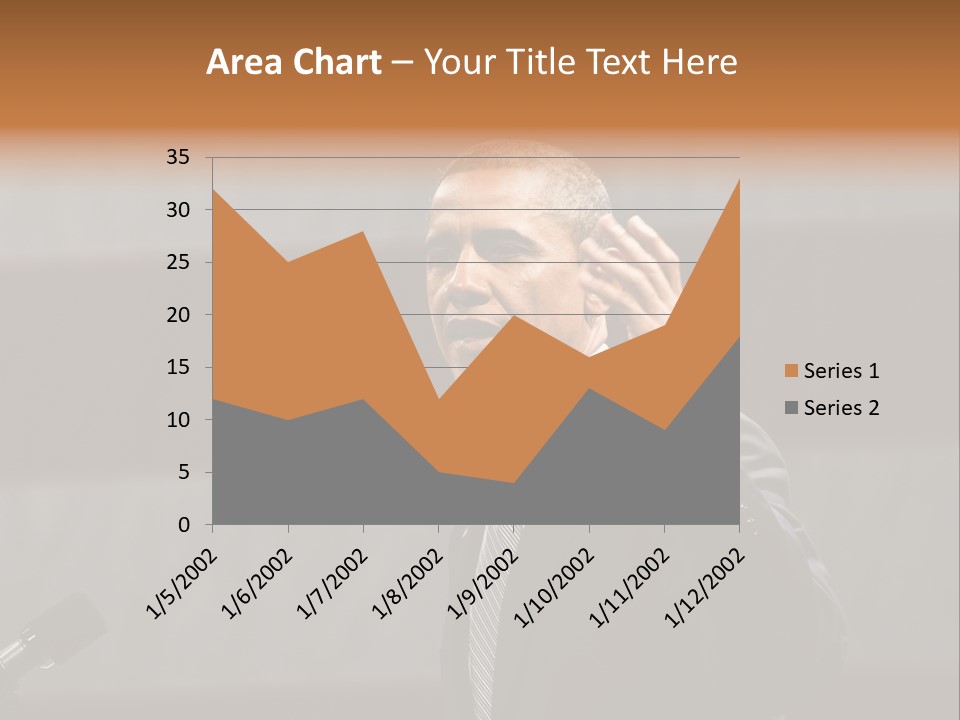 Speech President Obama Politics PowerPoint Template