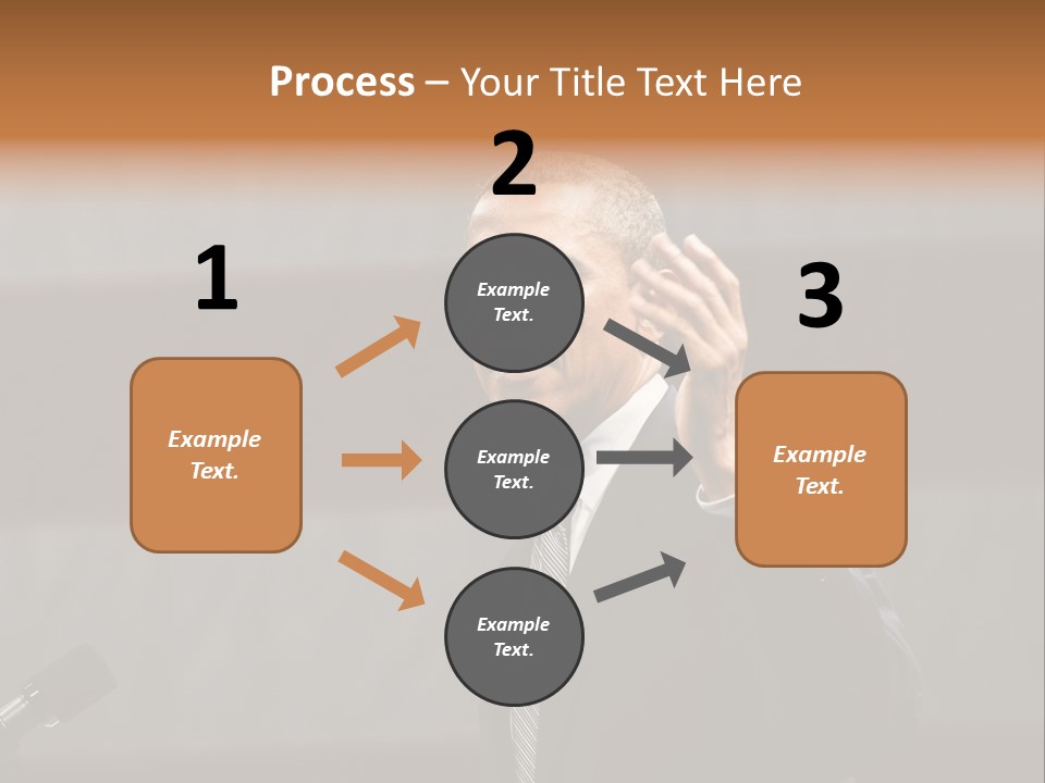 Speech President Obama Politics PowerPoint Template