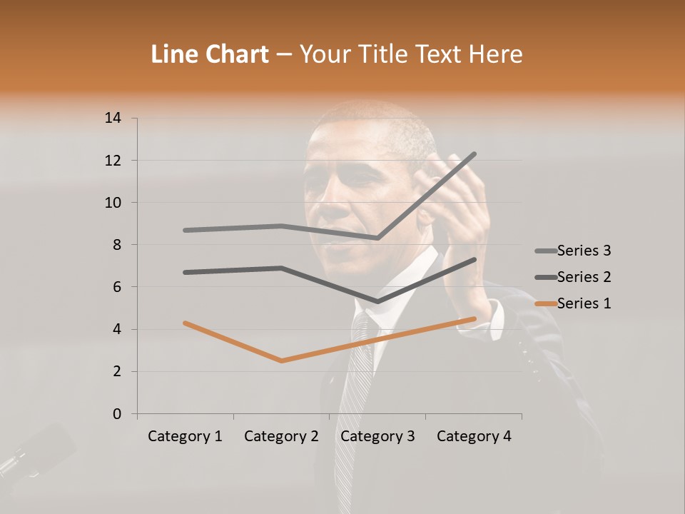 Speech President Obama Politics PowerPoint Template