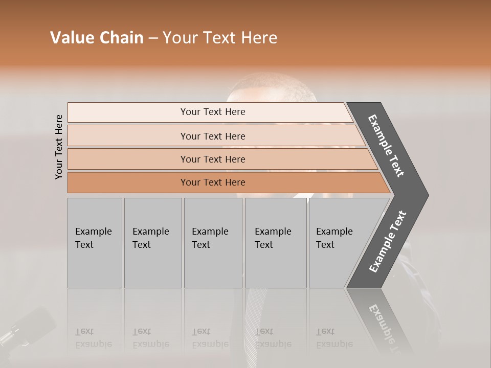 The President Of The United States Giving A Speech PowerPoint Template