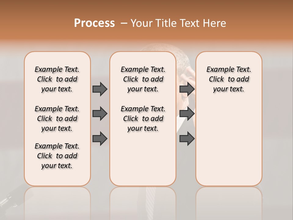 The President Of The United States Giving A Speech PowerPoint Template