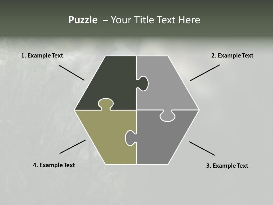 Yellowstone Wildlife Animal PowerPoint Template