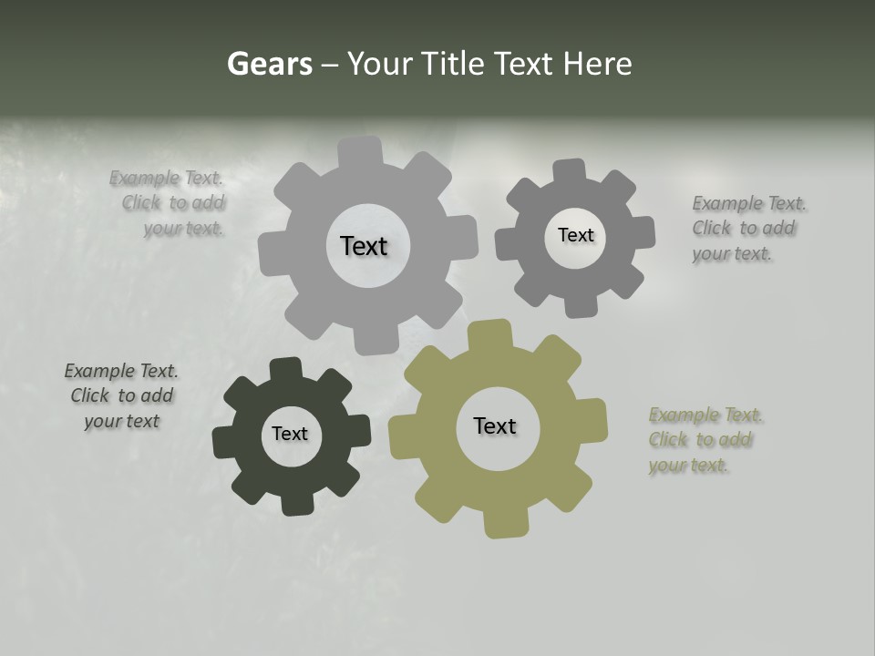 Yellowstone Wildlife Animal PowerPoint Template