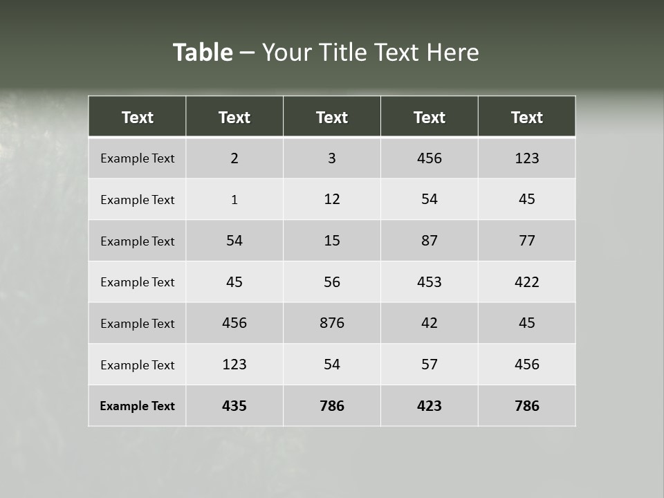 Yellowstone Wildlife Animal PowerPoint Template