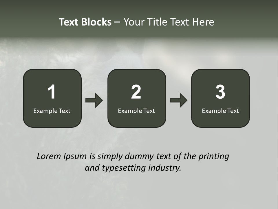 Yellowstone Wildlife Animal PowerPoint Template