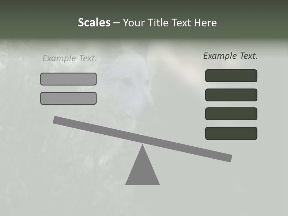 Yellowstone Wildlife Animal PowerPoint Template