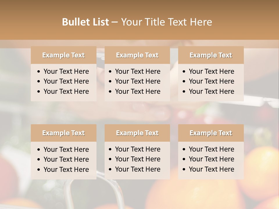 A Person Holding A Cell Phone In A Grocery Cart PowerPoint Template