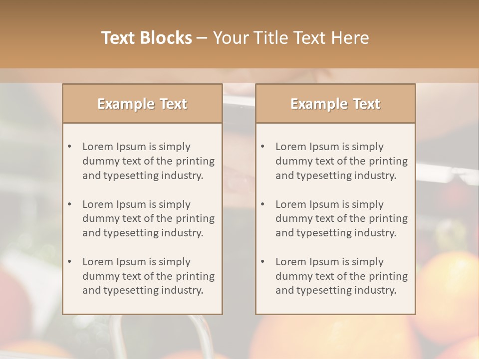 A Person Holding A Cell Phone In A Grocery Cart PowerPoint Template