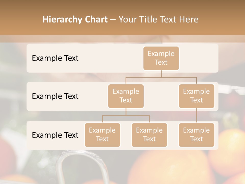A Person Holding A Cell Phone In A Grocery Cart PowerPoint Template