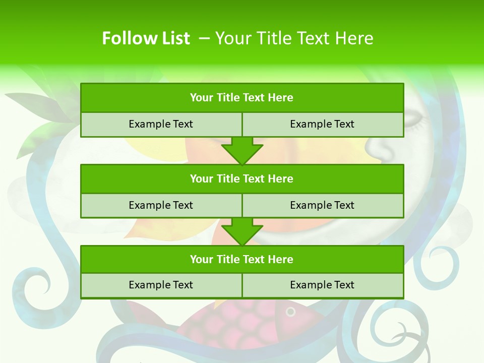 Sun Water Drawing PowerPoint Template