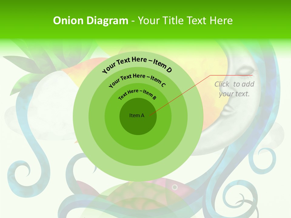 Sun Water Drawing PowerPoint Template