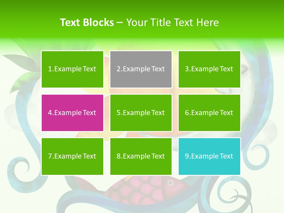 Sun Water Drawing PowerPoint Template