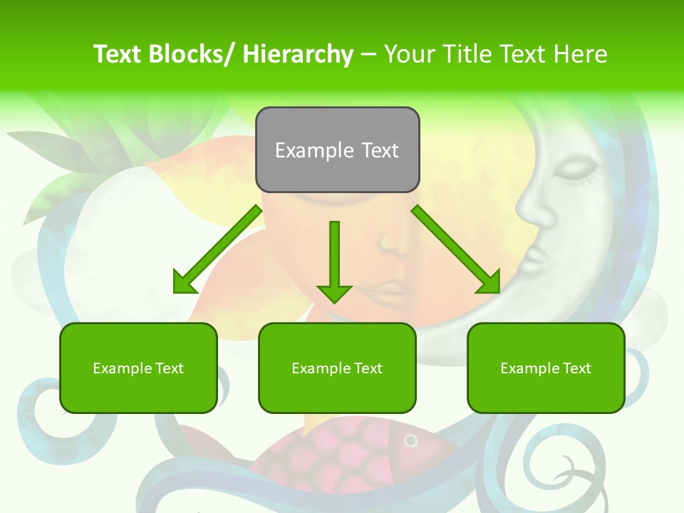 Sun Water Drawing PowerPoint Template