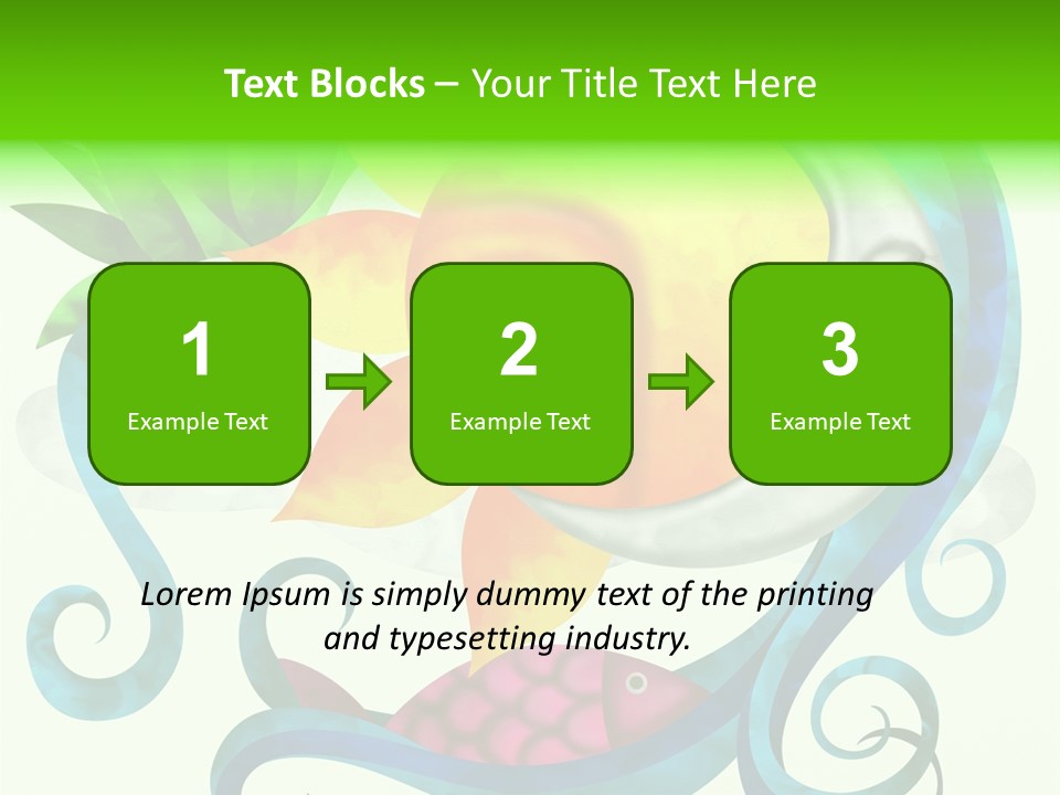 Sun Water Drawing PowerPoint Template
