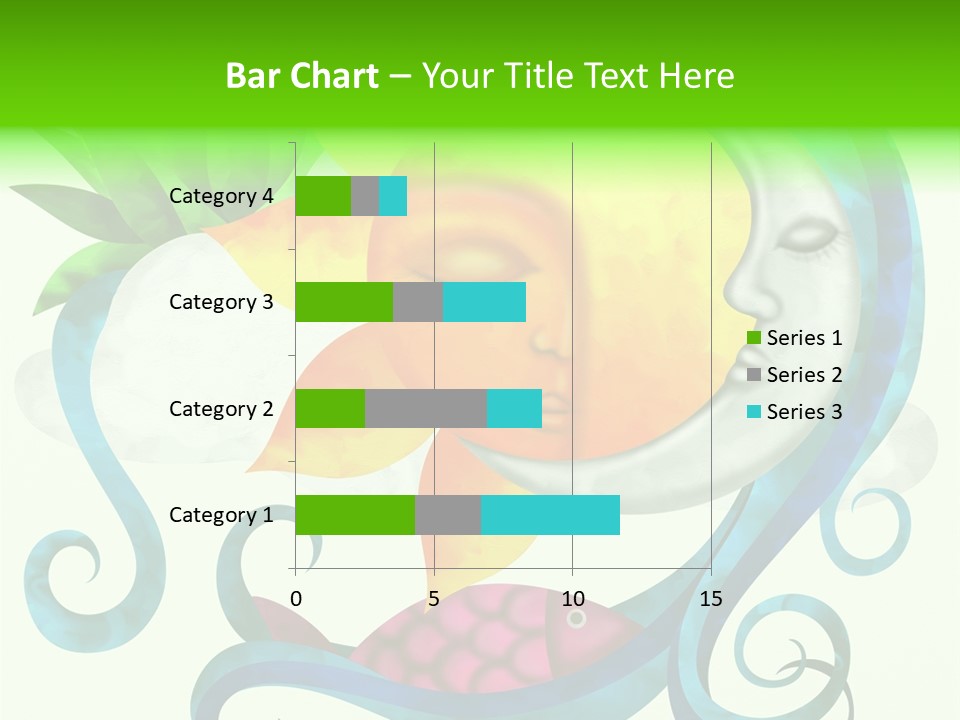 Sun Water Drawing PowerPoint Template