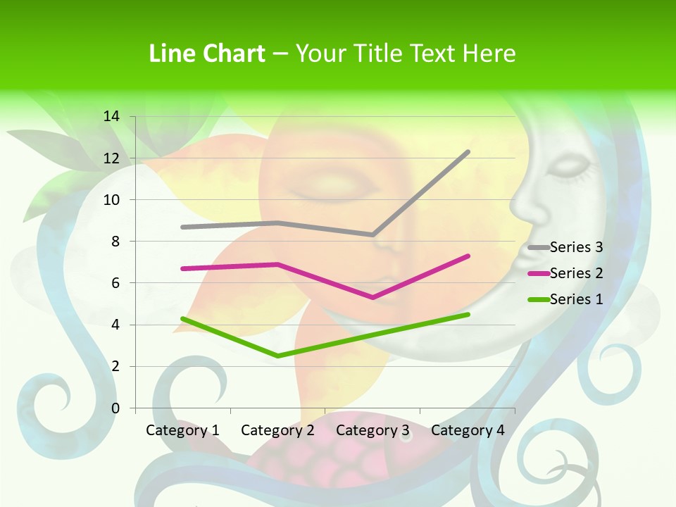 Sun Water Drawing PowerPoint Template