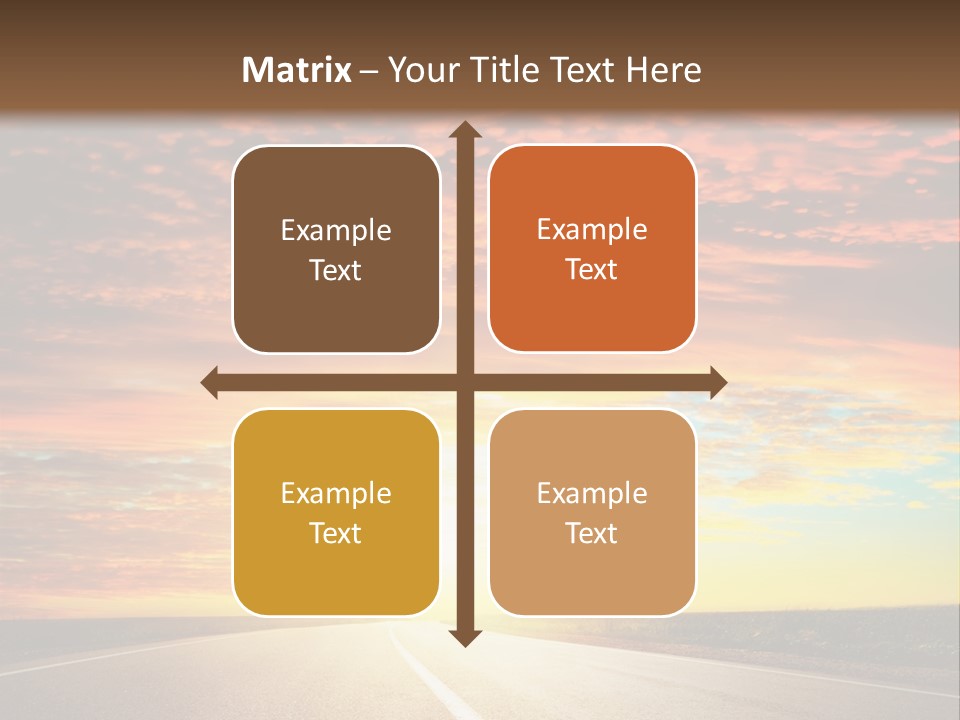 Sundown Yellow Nature PowerPoint Template
