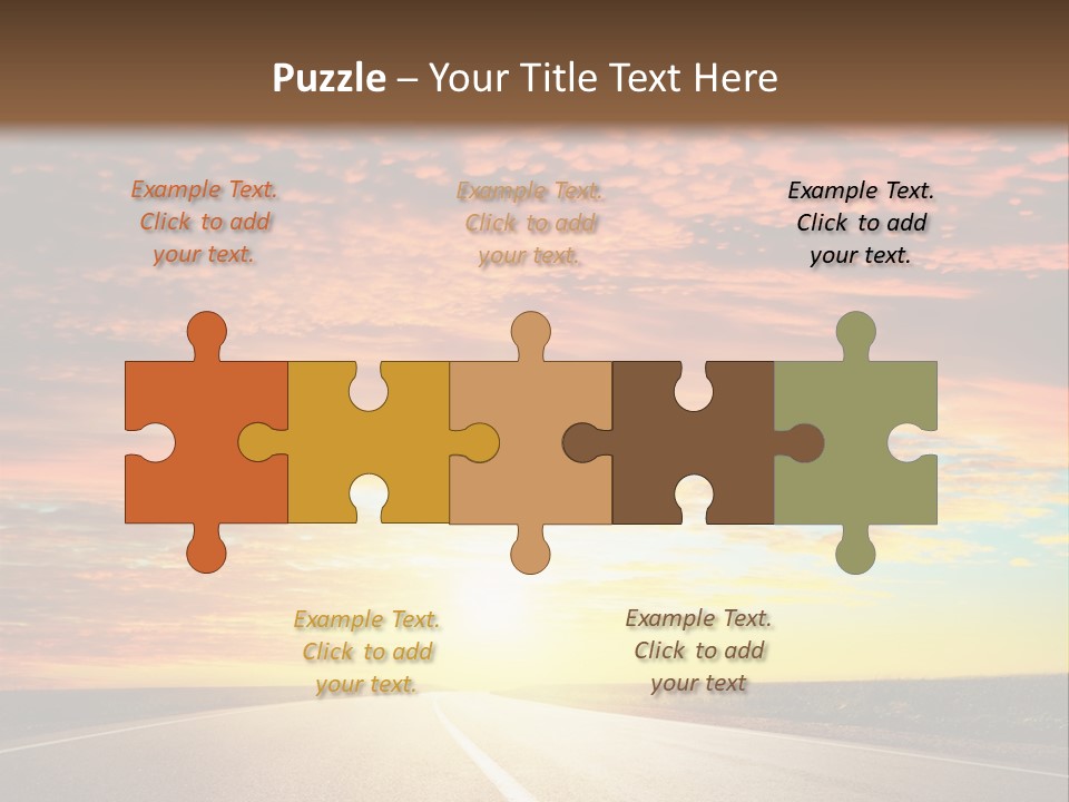 Sundown Yellow Nature PowerPoint Template