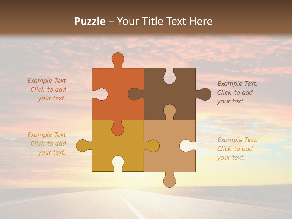 Sundown Yellow Nature PowerPoint Template