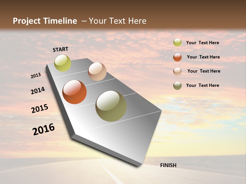 Sundown Yellow Nature PowerPoint Template