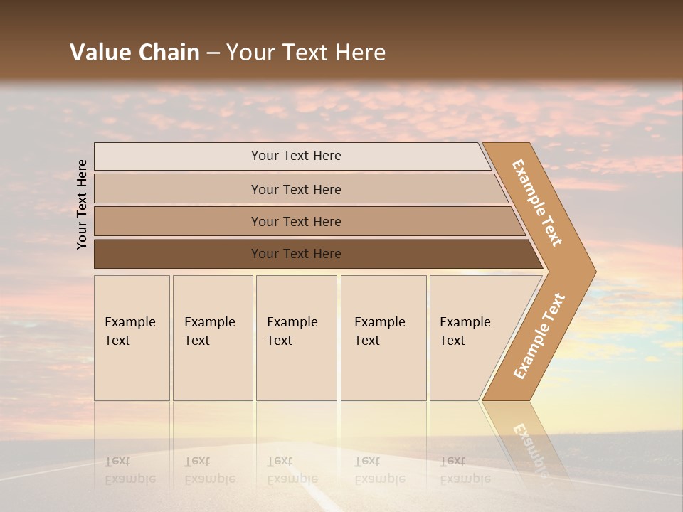 Sundown Yellow Nature PowerPoint Template
