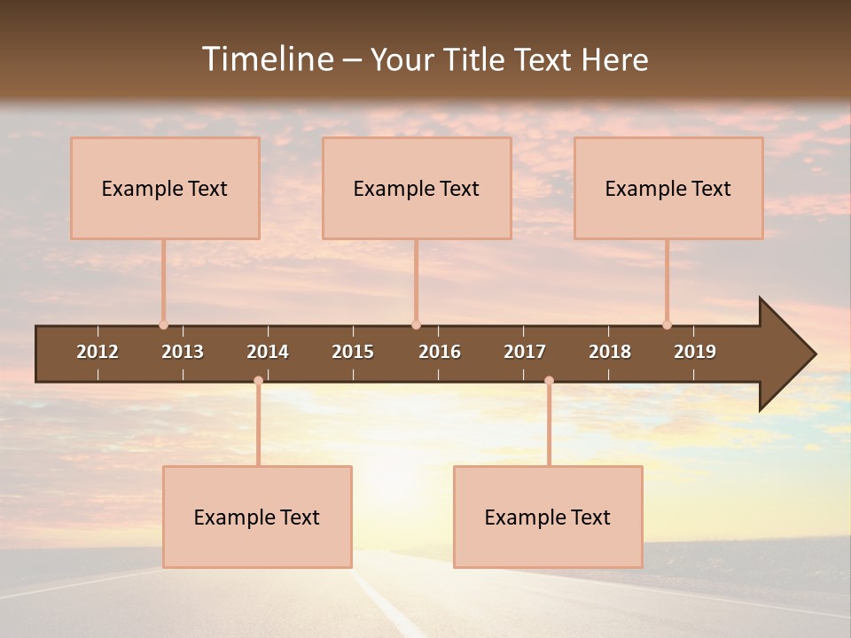 Sundown Yellow Nature PowerPoint Template
