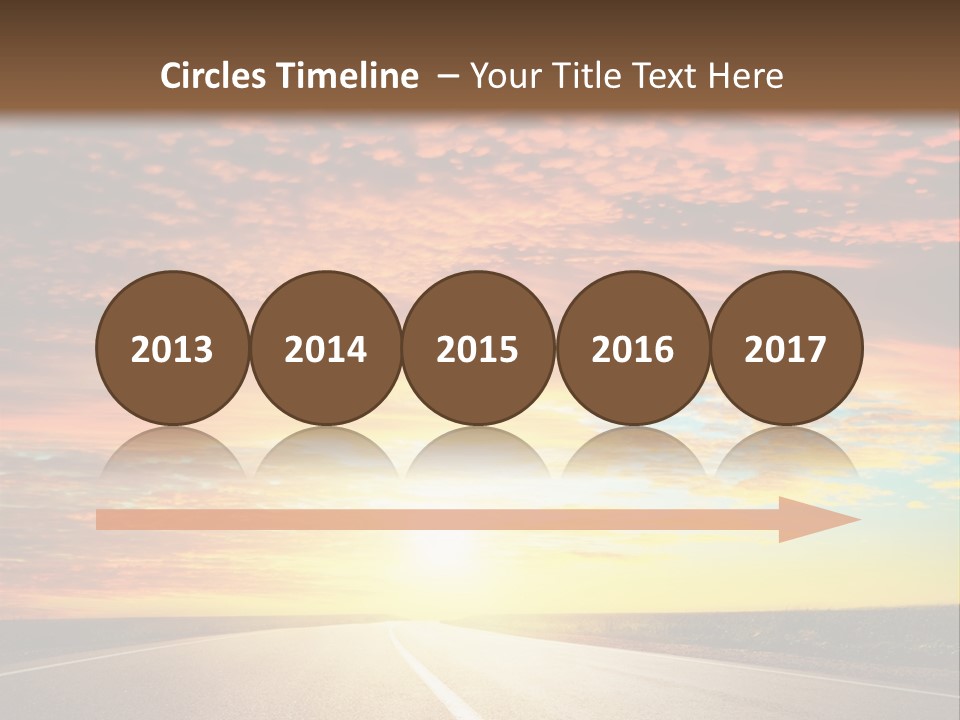 Sundown Yellow Nature PowerPoint Template