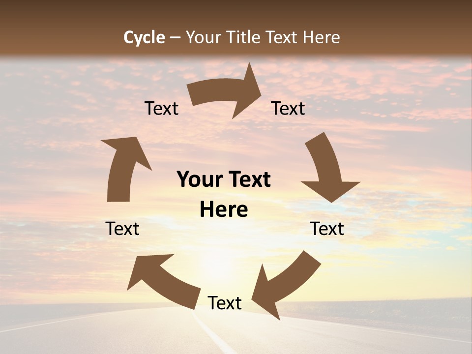 Sundown Yellow Nature PowerPoint Template