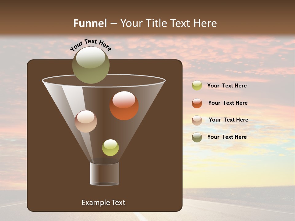 Sundown Yellow Nature PowerPoint Template