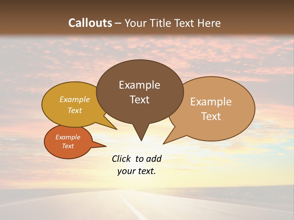 Sundown Yellow Nature PowerPoint Template