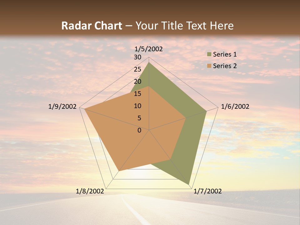 Sundown Yellow Nature PowerPoint Template
