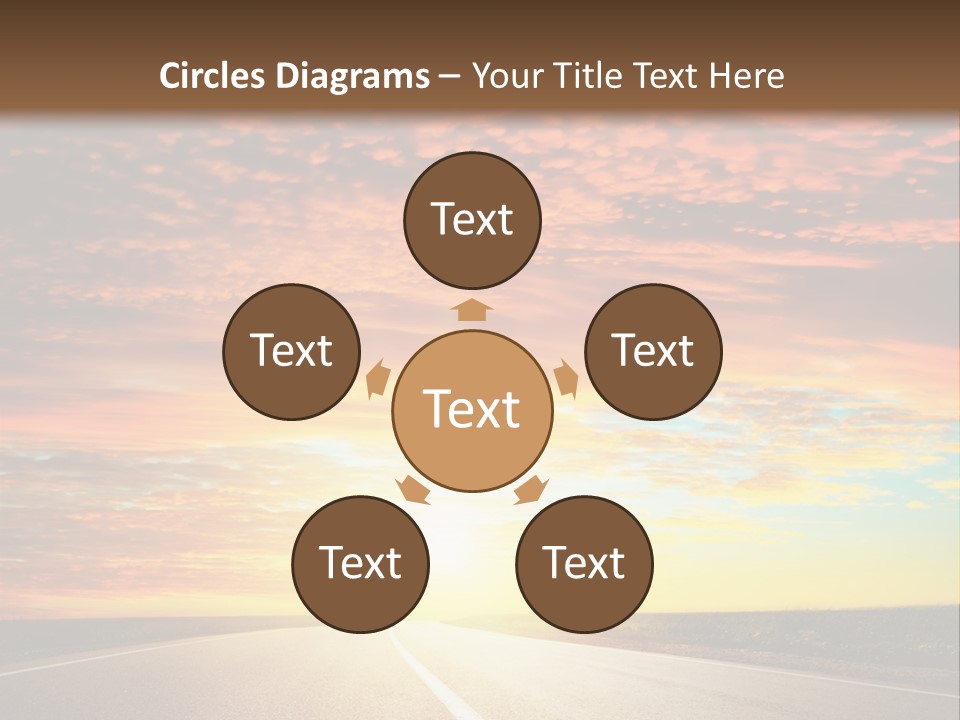 Sundown Yellow Nature PowerPoint Template