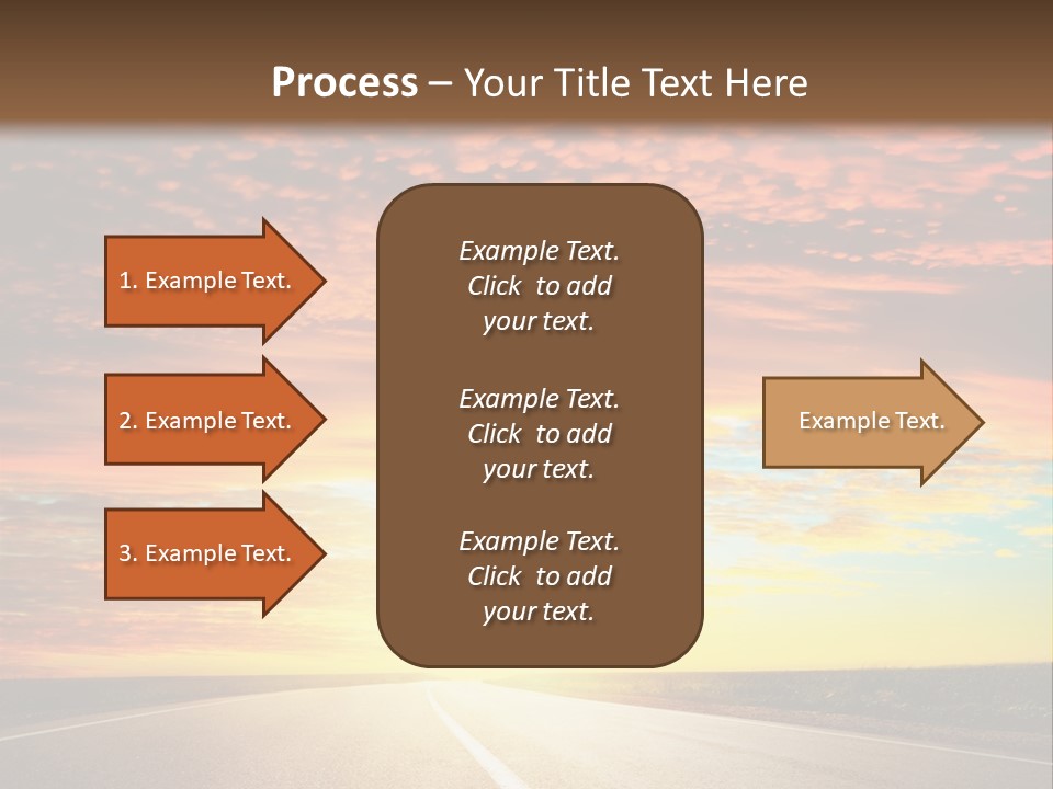 Sundown Yellow Nature PowerPoint Template