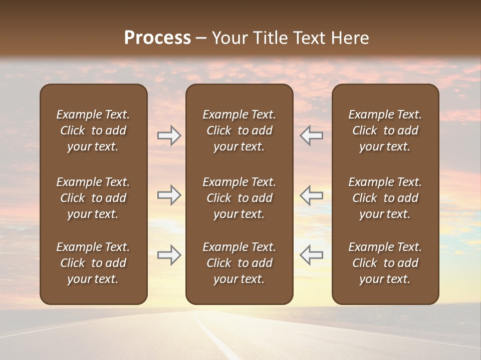 Sundown Yellow Nature PowerPoint Template