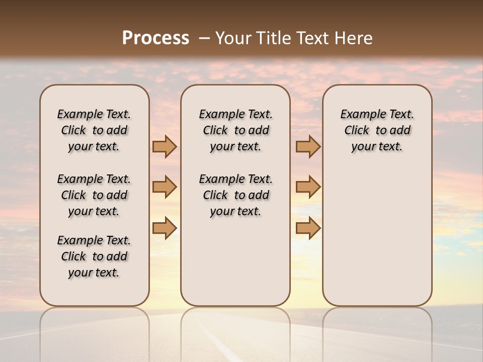 Sundown Yellow Nature PowerPoint Template